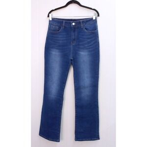 Medium Wash Denim‎ Jeans Women's Stretchy Everyday Pants 30"w x 30"In /#9078